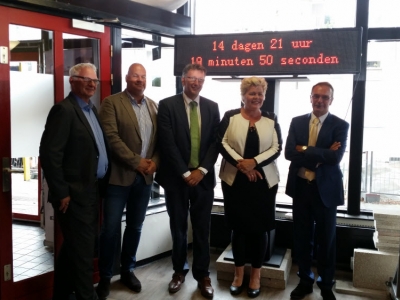 Aftellen naar opening nieuwe station in Harderwijk is begonnen! (video)