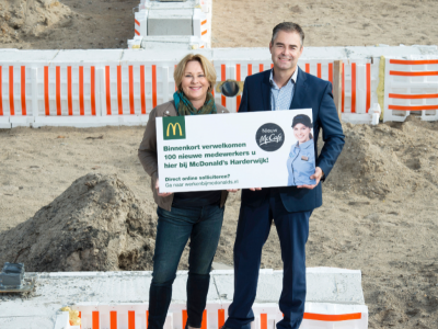 McDonald’s creëert nieuwe banen voor burgers uit Harderwijk