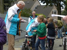 Fietsenkeuring op de Harderwijkse basisscholen