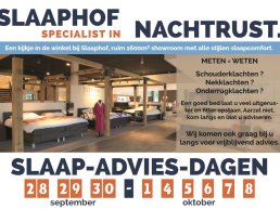 Slaap Advies dagen bij Slaaphof Harderwijk
