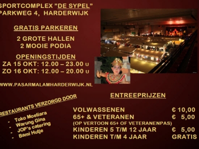 Groot evenement Pasar Malam Harderwijk