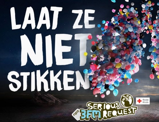  3FM Serious Request en Top 2000 ook te zien via CAI Harderwijk