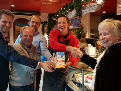 Een verrassingspakket voor de Voedselbank in Harderwijk