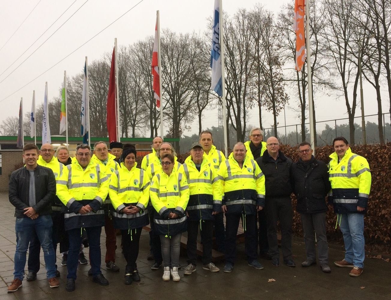 De stewards van VVOG zijn in een nieuw jasje gestoken