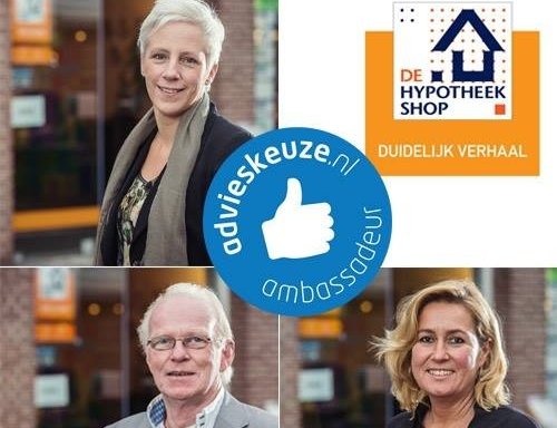 De Hypotheekshop Harderwijk is ambassadeur geworden van Advieskeuze.nl