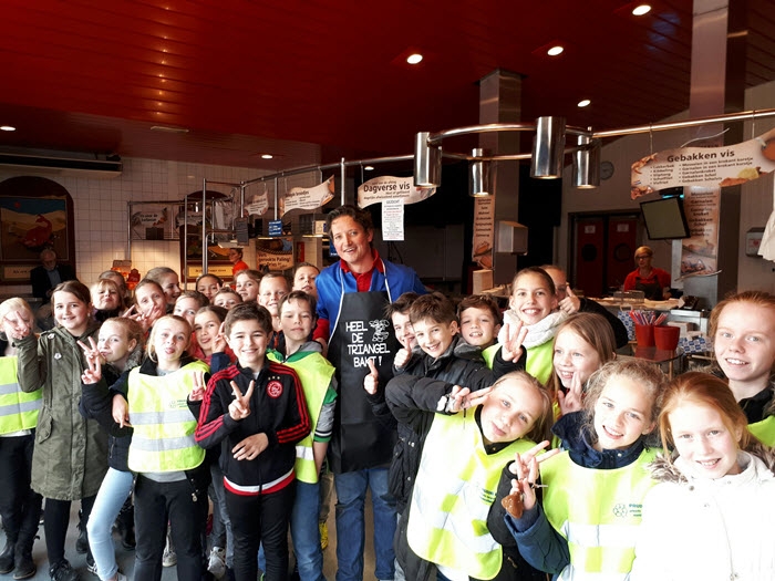 Leerzame vismiddag voor leerlingen van basisschool de triangel