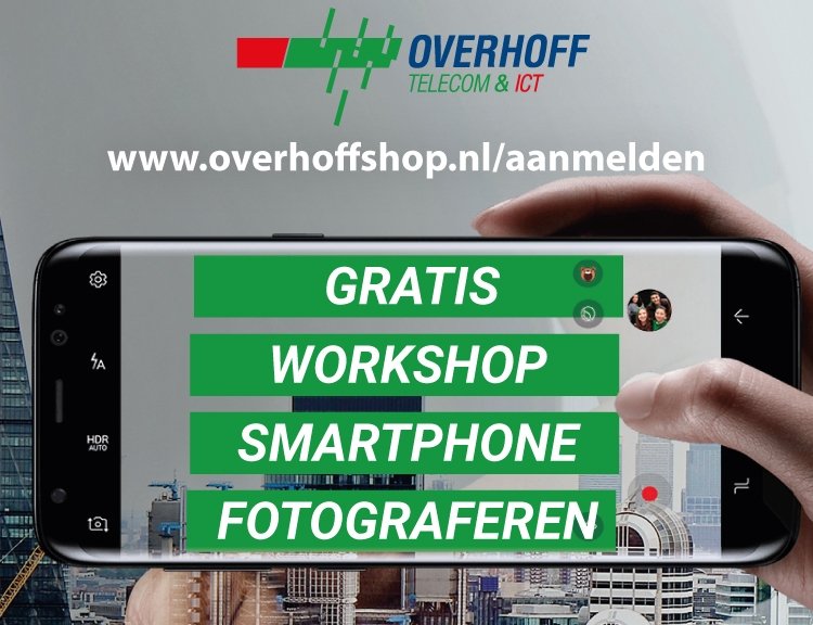 Gratis workshop smartphone fotograferen