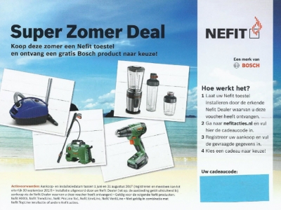 Nefit Super zomer deal! 