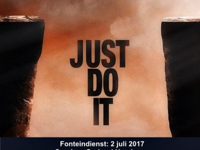 Op zondag 2 juli heeft de Fonteindienst het thema : Just do it!