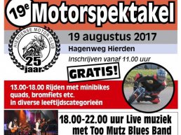 TT-winnaar Wil Hartog aanwezig bij Motorspektakel in Hierden zaterdag 19 augustus