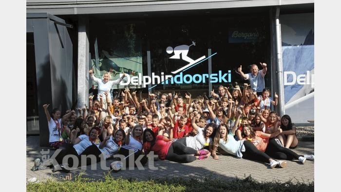 Kroatische kinderen genieten volop bij Delphindoorski in Ermelo