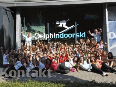 Kroatische kinderen genieten volop bij Delphindoorski in Ermelo