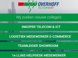 Overhoff opzoek naar nieuwe collega's!