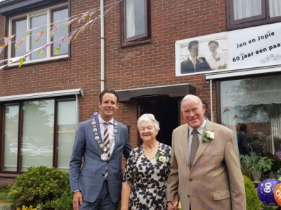 J. Verkerk en J.G. Verkerk-Renden 60 jaar getrouwd!