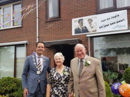 J. Verkerk en J.G. Verkerk-Renden 60 jaar getrouwd!
