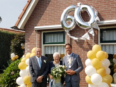 Henk en Gerrie Vrijhof - Van der Horst 60 jaar getrouwd! 