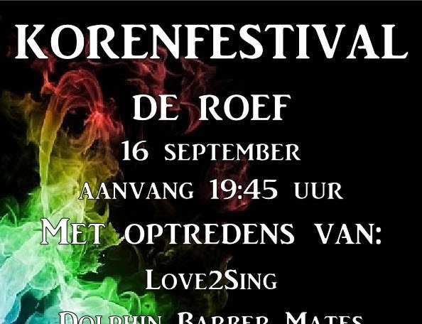 Korenfestival in 'de Roef' Harderwijk