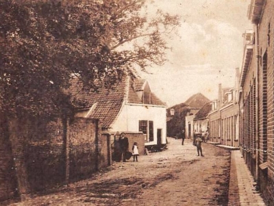 Herinner je je Harderwijk: oude foto van de Doelenstraat uit 1921