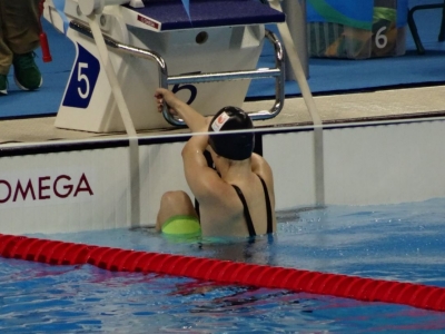 Records voor  paralympisch zwemster Lisa Kruger