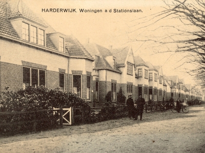 Herinner je je Harderwijk: woningen aan de Stationslaan