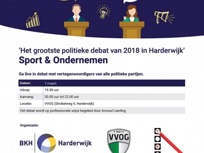 Het grootste politieke debat van Harderwijk