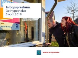 De Hypotheker organiseert op 5 april een inloopspreekuur