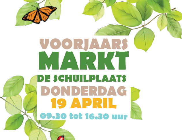 Activiteitencentrum De Schuilplaats organiseert Voorjaarsmarkt