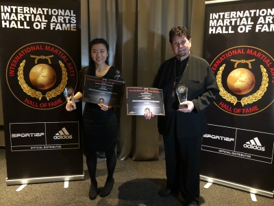 Internationale Platinum en Zilveren Award voor twee leden van de Harderwijkse Kempo sportvereniging 