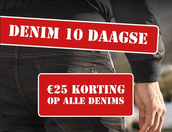 Denim 10 daagse bij Germano Menswear Harderwijk