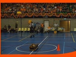 Nederlands team en Team Veluwe vermaken publiek (video)