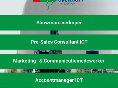 Overhoff Telecom en ICT op zoek naar nieuwe collega's!