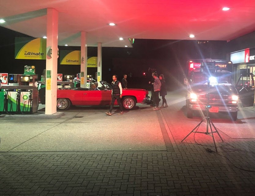 Kok Tankstation omgetoverd tot set voor de nieuwe clip van André Hazes