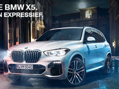 De nieuwe BMW X5 krachtig en expressief