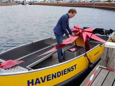 Nieuwe boot voor havenmeesters Harderwijk