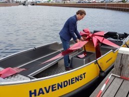 Nieuwe boot voor havenmeesters Harderwijk