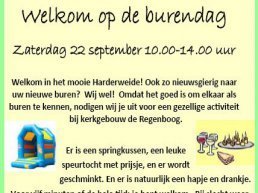 Eerste burendag Harderweide