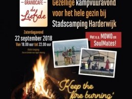 Kampvuuravond op de Stadscamping Harderwijk