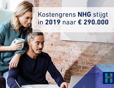 NHG kostengrens omhoog in 2019