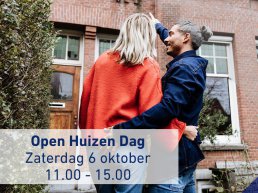 Open Huizen Dag op zaterdag 6 oktober 2018