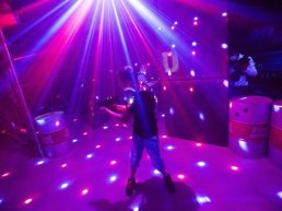 Lasergame en tienerdisco