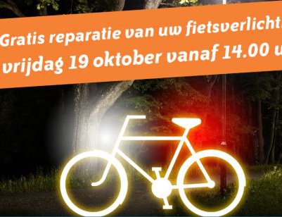 Laat gratis uw fietsverlichting maken