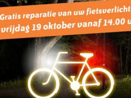 Laat gratis uw fietsverlichting maken