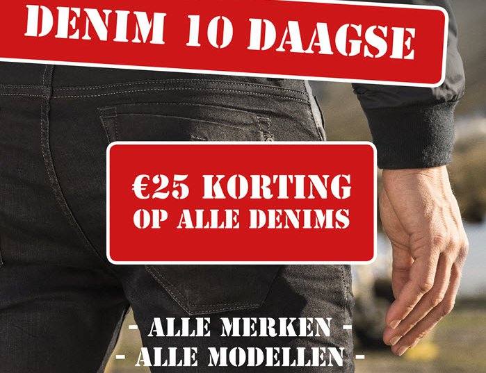 Denim 10 daagse bij Germano Menswear in Harderwijk