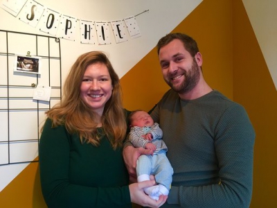 Nieuwjaarsbaby Sophie Craanen eerste baby 2019