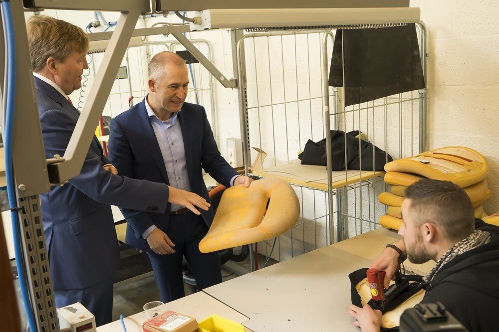 Koning Willem-Alexander op bezoek in Harderwijk 1
