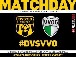 Derby tegen VVOG voor DVS'33 in het teken van jacht