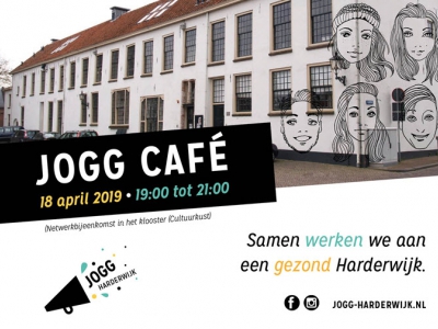 JOGG Café in Harderwijk donderdag 18 april