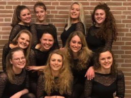 Dansselectie G.V. Olympia heeft zich geplaatst voor de Nederlandse Kampioenschappen Jazzdans!