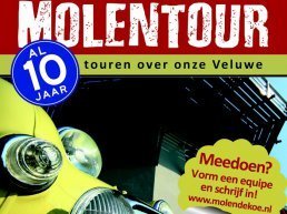 10e MolenTourTocht op zaterdag 25 mei 2019