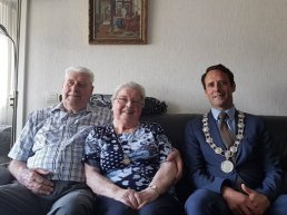 Echtpaar Uit de Bosch en Franken 60 jaar getrouwd